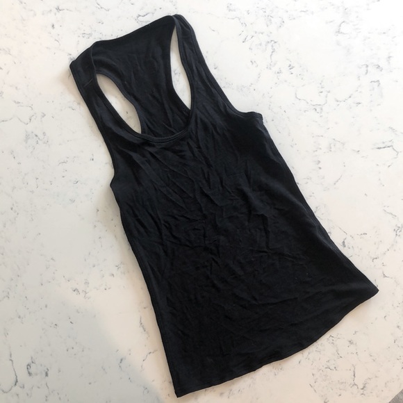 lululemon athletica Tops - Lululemon Black Racerback Workout Tank